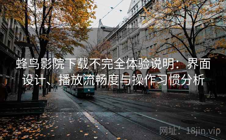 蜂鸟影院下载不完全体验说明:界面设计、播放流畅度与操作习惯分析 第2张 蜂鸟影院下载不完全体验说明:界面设计、播放流畅度与操作习惯分析 第2张