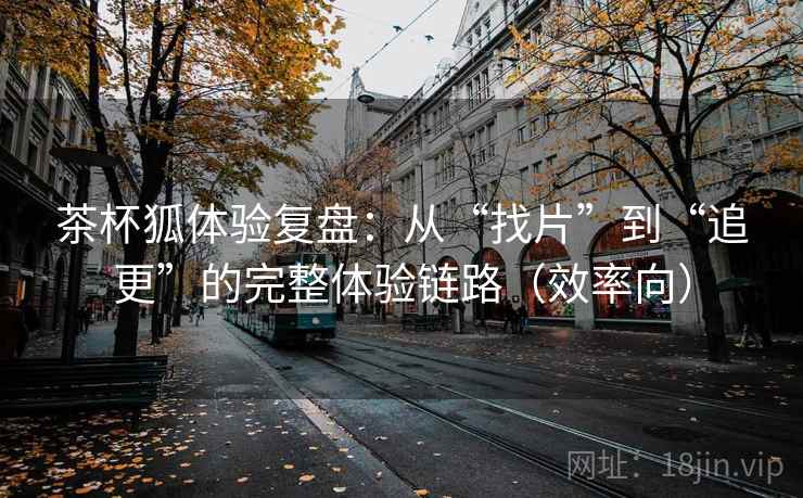 茶杯狐体验复盘：从“找片”到“追更”的完整体验链路（效率向）
