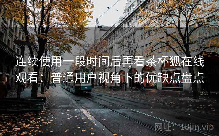 连续使用一段时间后再看茶杯狐在线观看：普通用户视角下的优缺点盘点