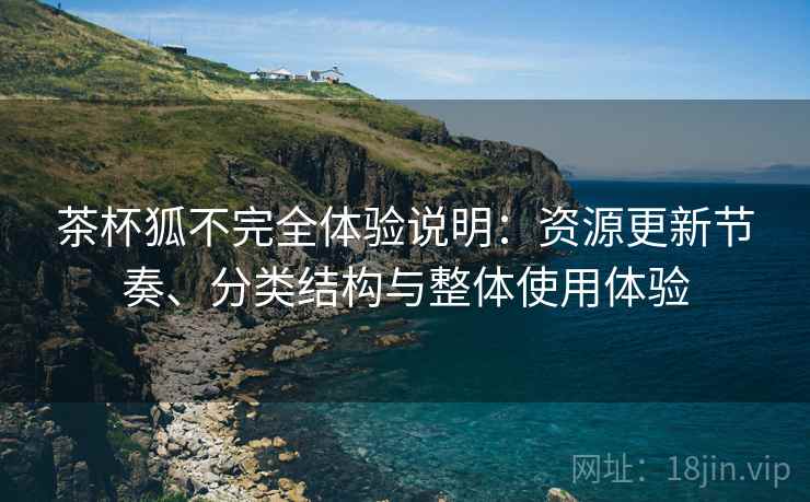 茶杯狐不完全体验说明：资源更新节奏、分类结构与整体使用体验